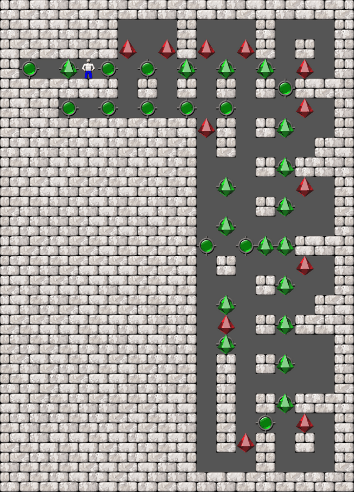 Сокобан Bugs Collection 138 уровень 123